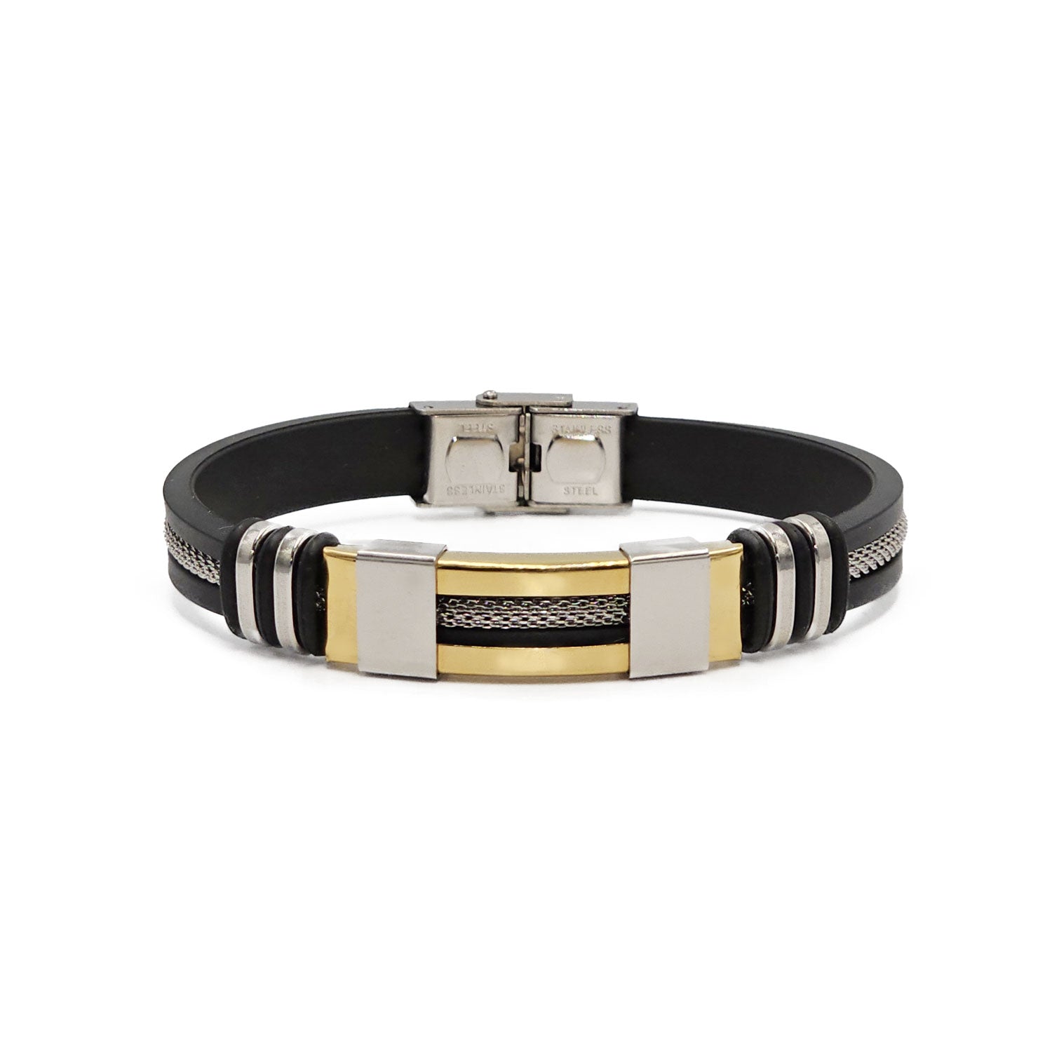 Armband Boston Edelstahl Gold