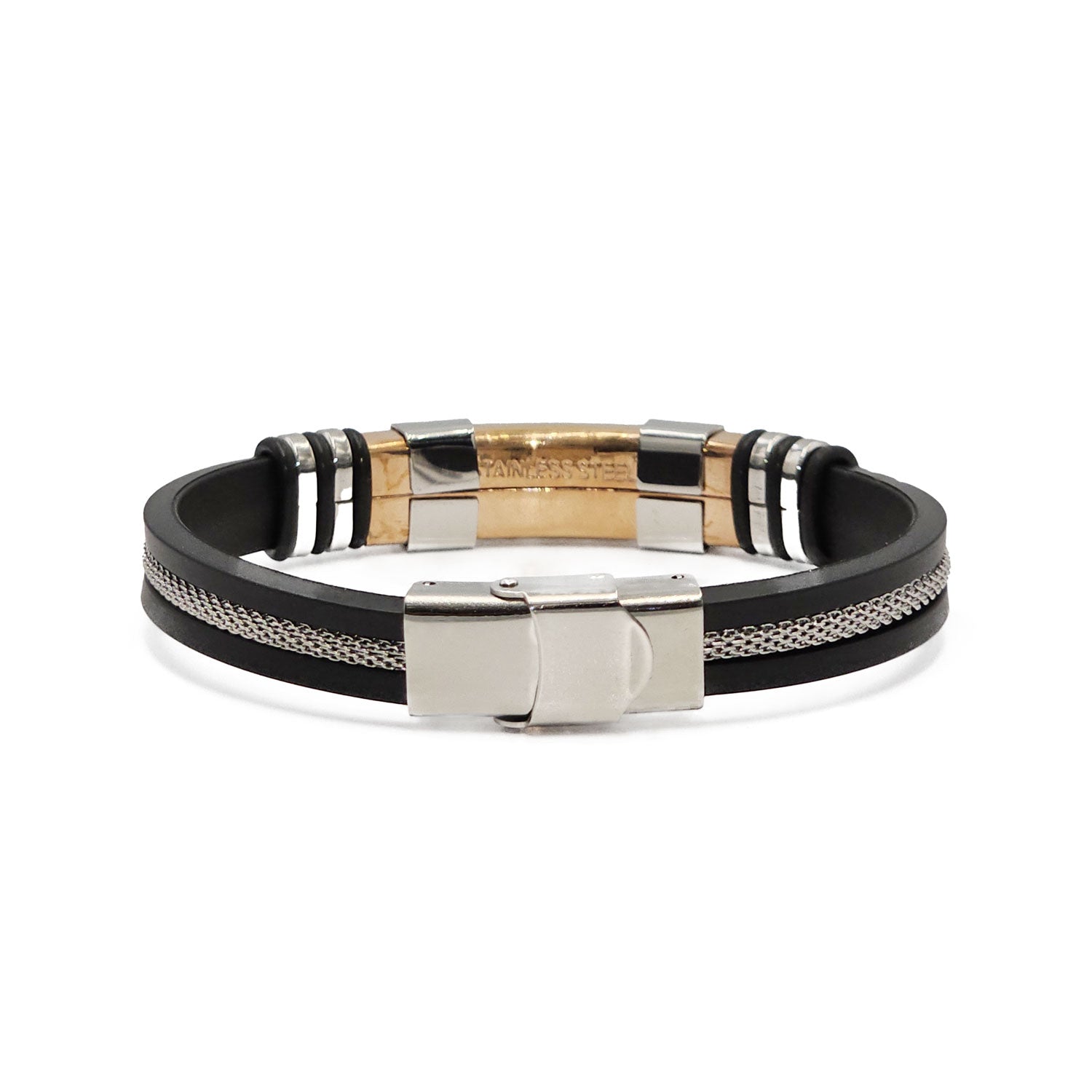 Armband Boston Edelstahl Rosegold