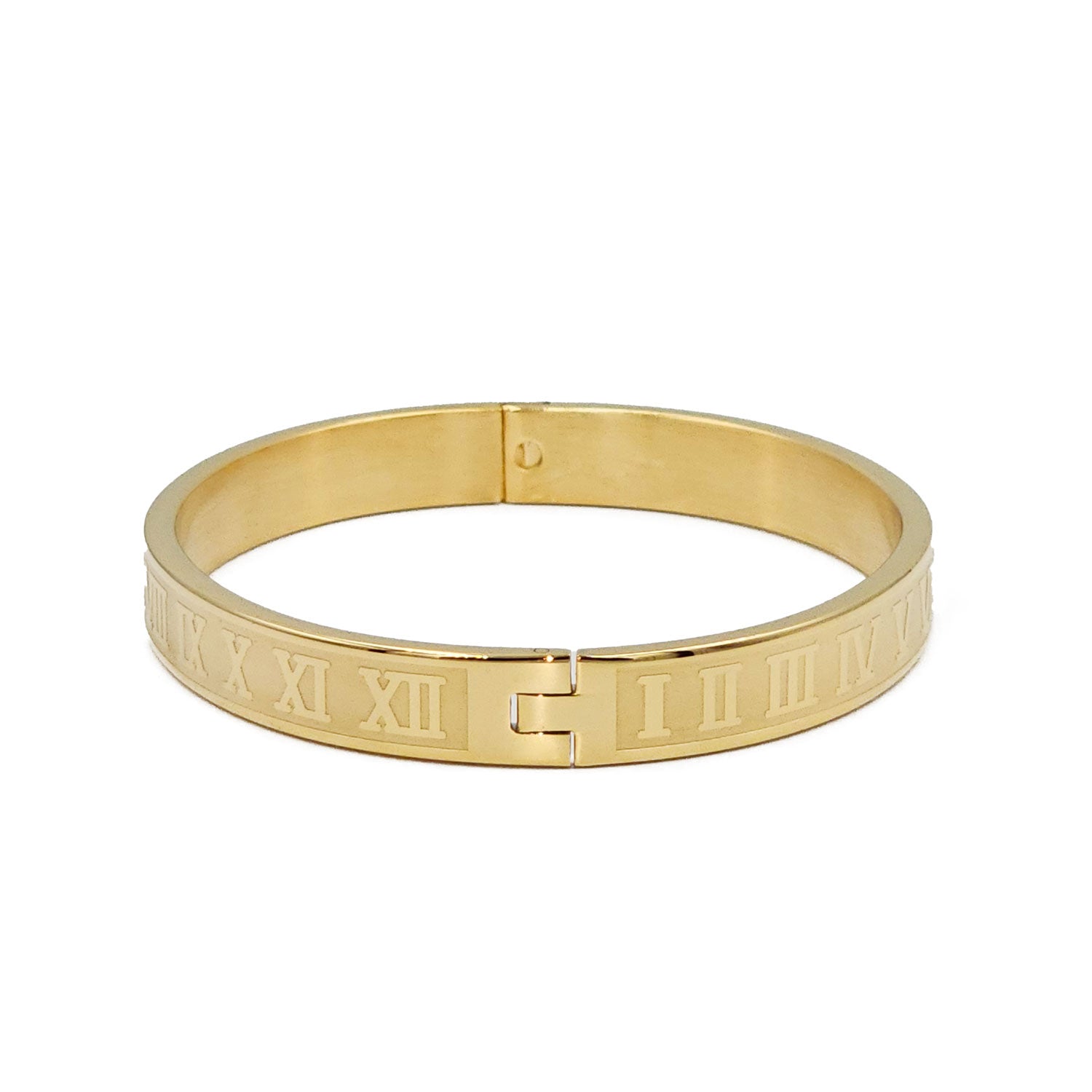 Armreif Verona Edelstahl Gold