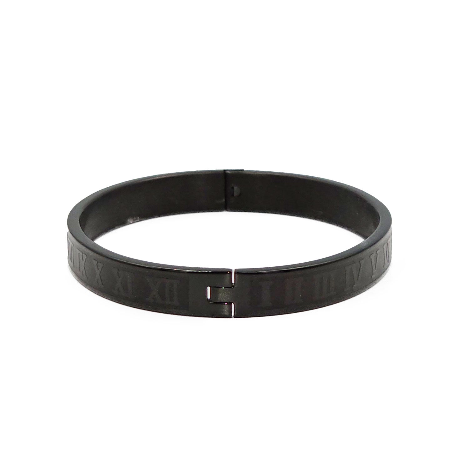 Armreif Verona Edelstahl Schwarz