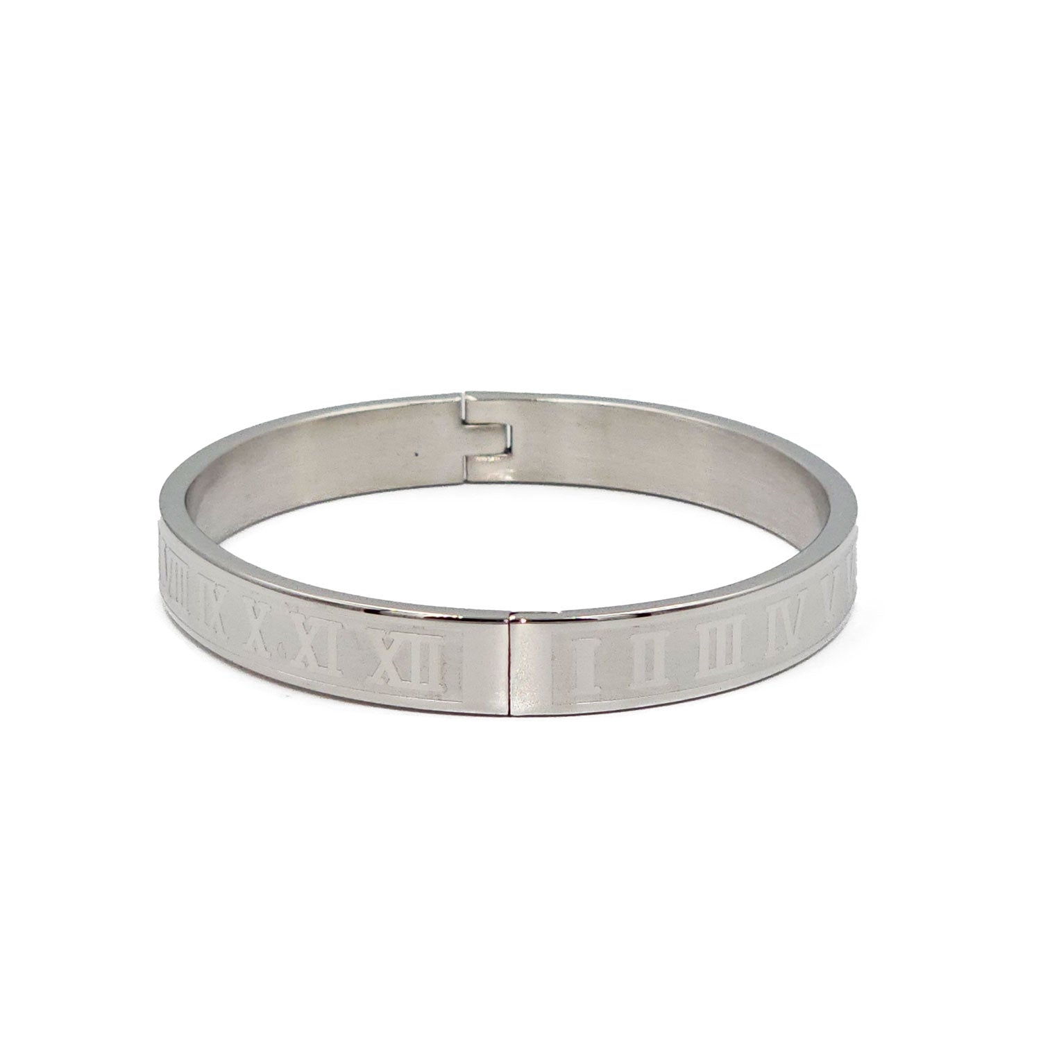 Armreif Verona Edelstahl Silber