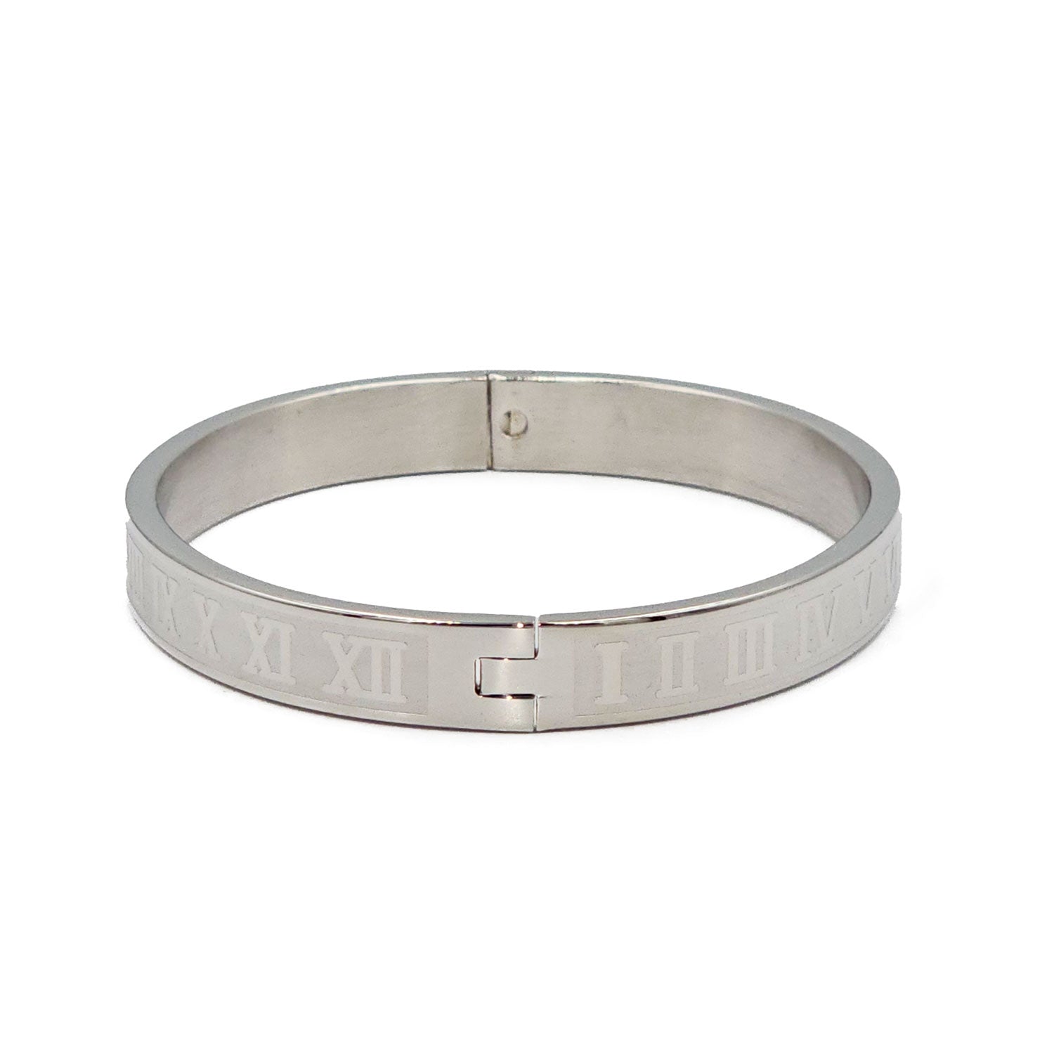 Armreif Verona Edelstahl Silber