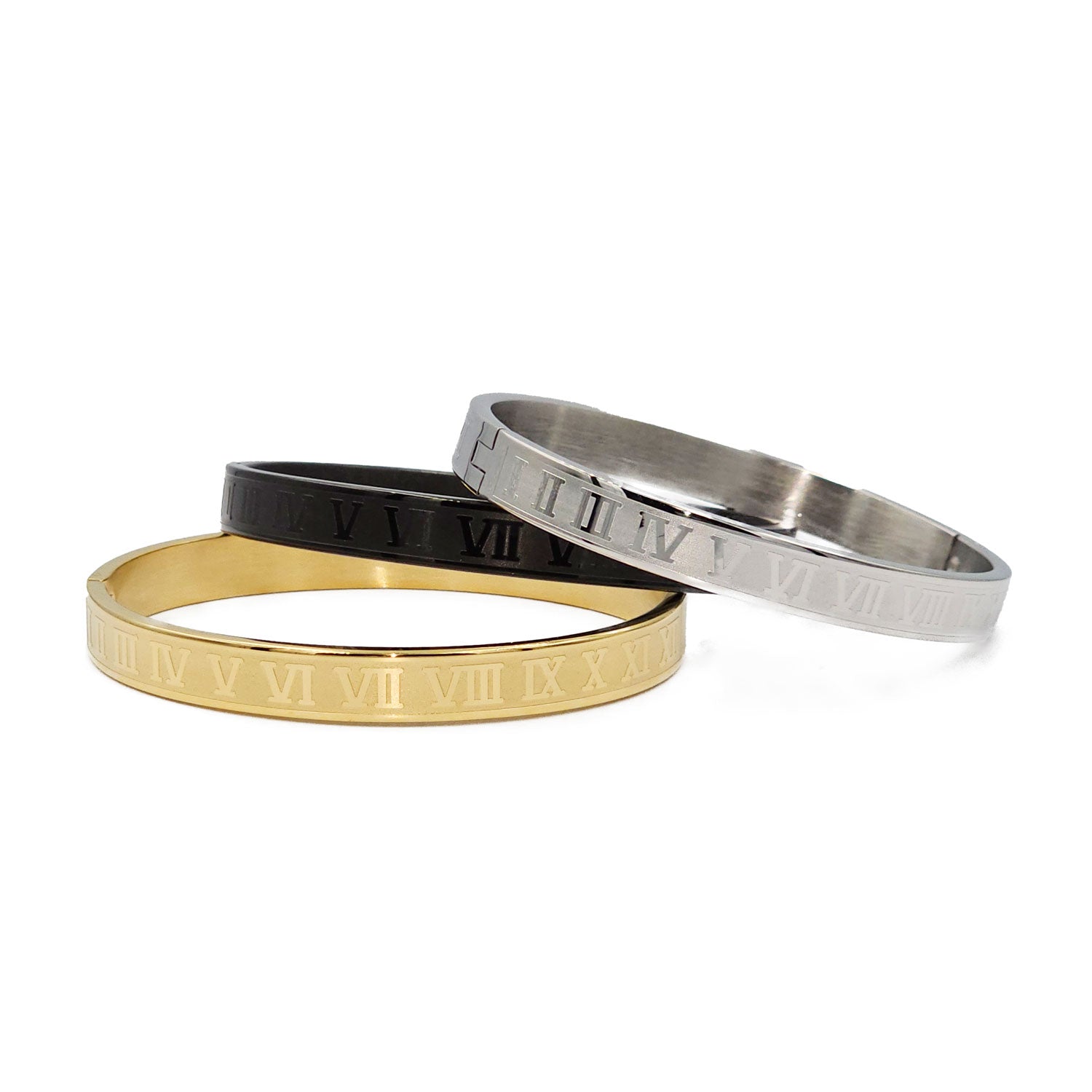 Armreif Verona Edelstahl Gold