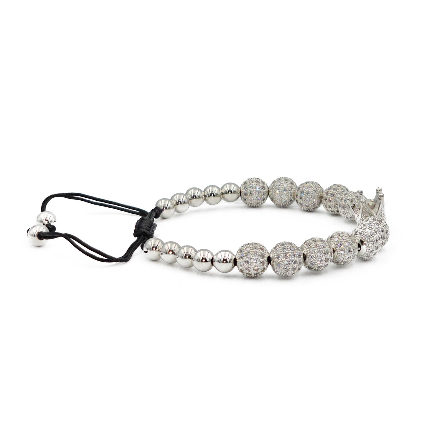 Perlenarmband Abu Dhabi Silber