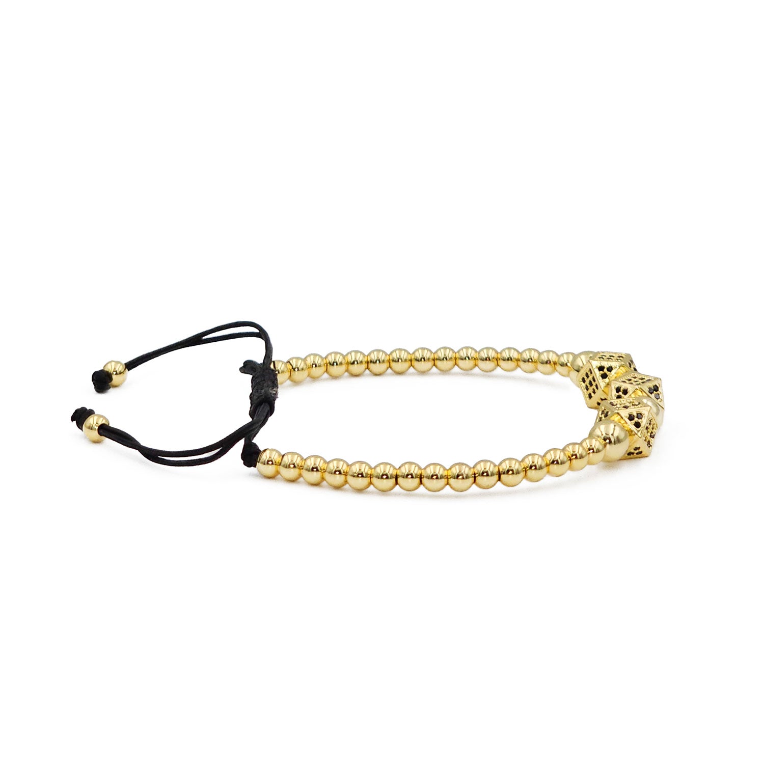 Perlenarmband Medina Gold